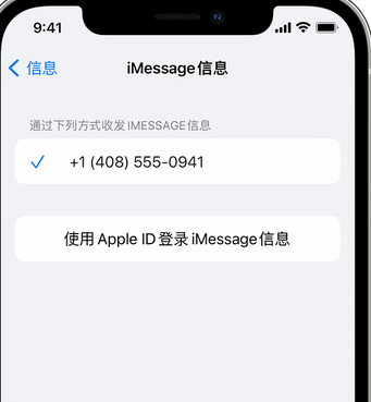 延寿apple维修iPhone上无法正常发送iMessage信息 